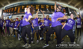 Citizens UK Flash Mob at Euston Station