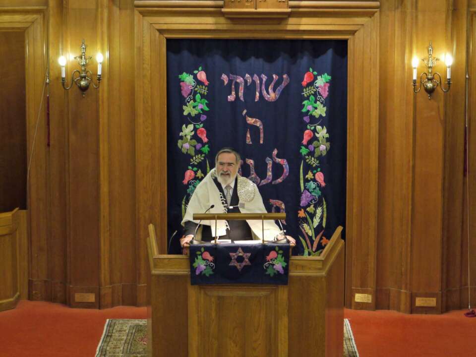 Rabbi Dov Kaplan induction, Hampstead Garden Suburb Synagogue